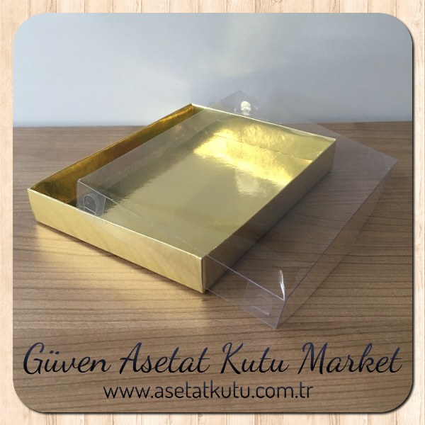 13x17x2.5 Gold Metalize Yasin Kutusu