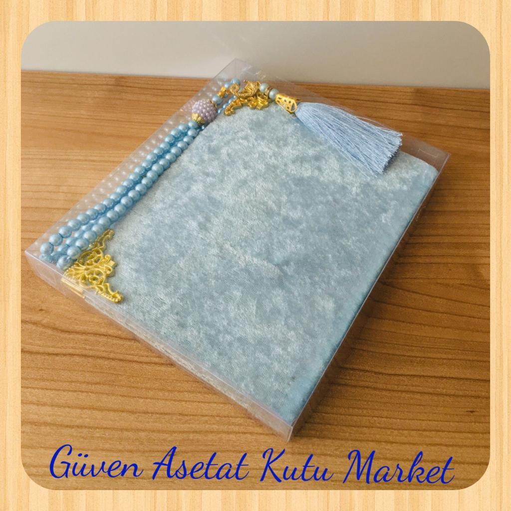 14x17x2 Ölçülü Şeffaf Asetat Yasin Ve Tespih Kutusu