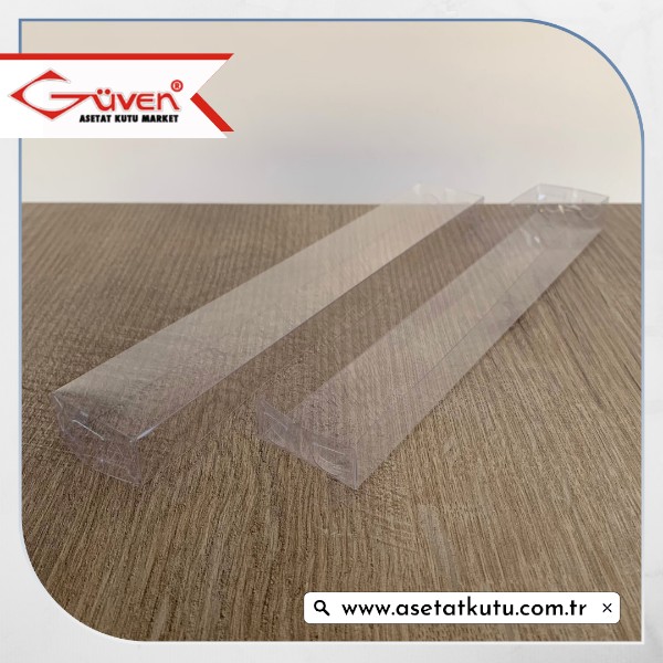 4x24x2 Ölçülü Asetat Kutu