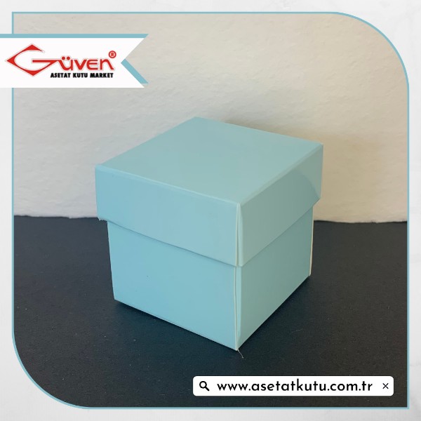5x5x5 Mavi Komple Karton Kutu