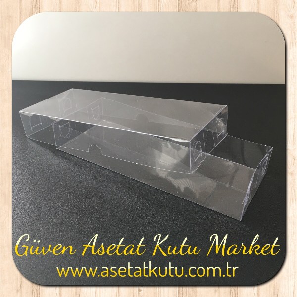6.5x16x2.5 Ölçülü Asetat Kutu