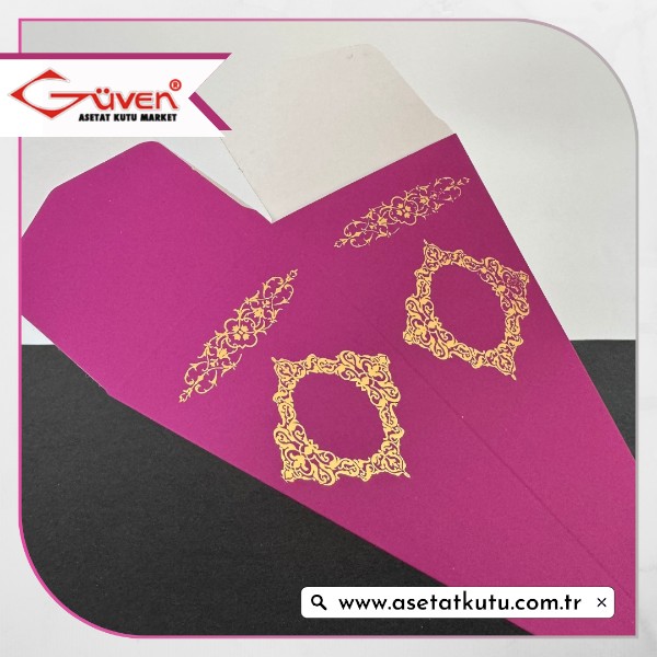 Mor Külah (Gold Saray Desen)