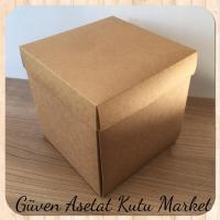 15X15X15 Kraft Komple Karton Kutu